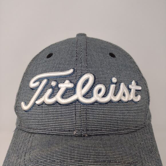 Titleist Golf Hat Size S/M Gray Embroidered Spell Out Logo Polyester - Picture 4 of 12